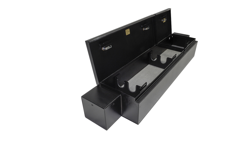 Ram 1500 Underseat Storage Box - Rear - Tuffy Products - Lockbox with 3-Digit Combo - Black - `19-`25